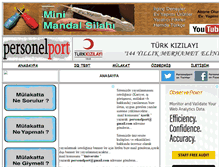 Tablet Screenshot of personelport.com